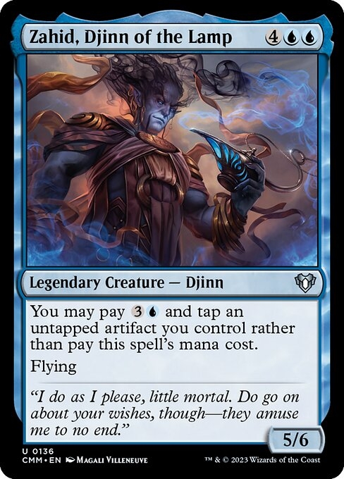 Zahid, Djinn of the Lamp - Commander Masters-(136)