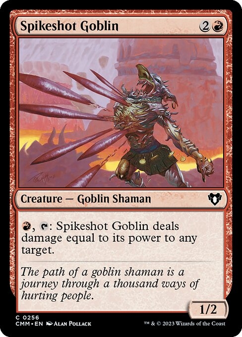 Spikeshot Goblin - Commander Masters-(256)