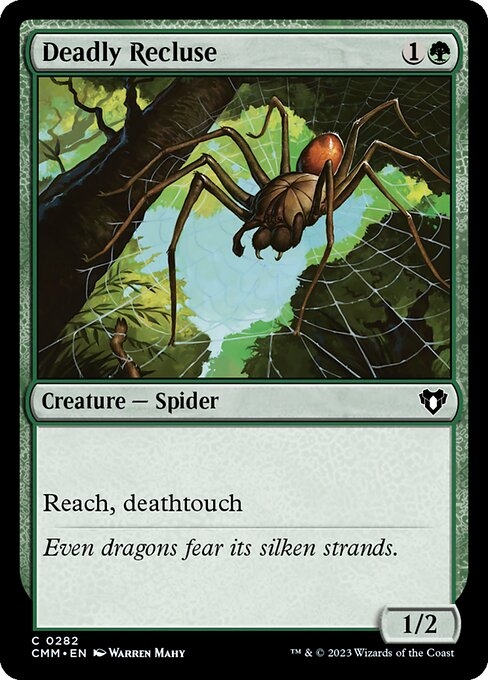 Deadly Recluse - Commander Masters-(282)