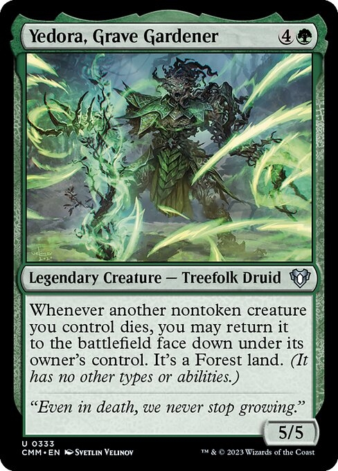 Yedora, Grave Gardener - Commander Masters-(333)