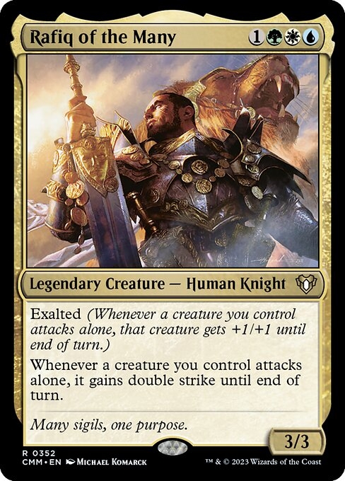Rafiq of the Many - Commander Masters-(352)