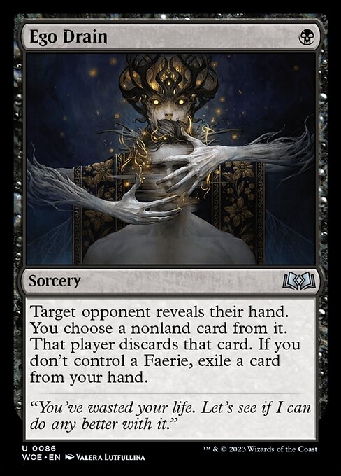 Ego Drain - Wilds of Eldraine-(086)