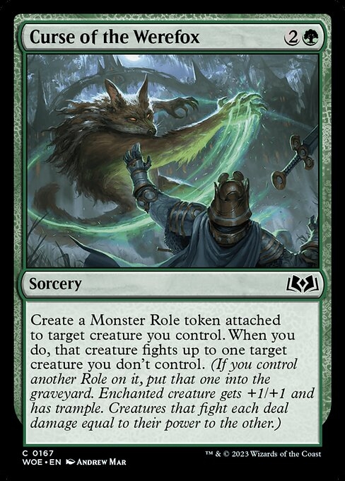 Curse of the Werefox - Wilds of Eldraine-(167)