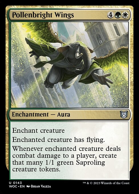Pollenbright Wings - Wilds of Eldraine Commander-(143)