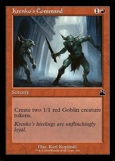 Krenko's Command - Ravnica Remastered-(336)
