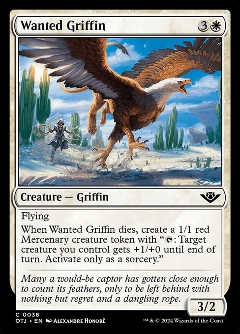 Wanted Griffin - Outlaws of Thunder Junction-(038)
