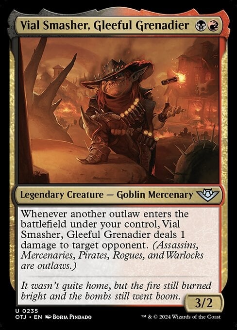 Vial Smasher, Gleeful Grenadier - Outlaws of Thunder Junction-(235)