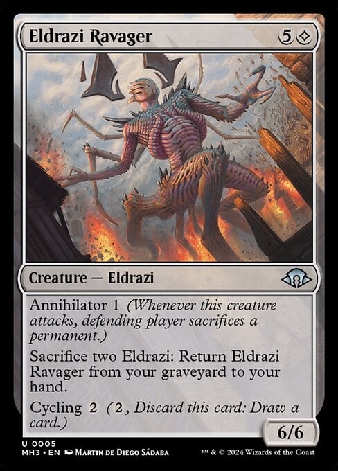 Eldrazi Ravager - Modern Horizons 3-(005)