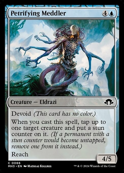 Petrifying Meddler - Modern Horizons 3-(066)