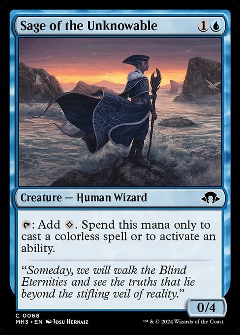 Sage of the Unknowable - Modern Horizons 3-(068)