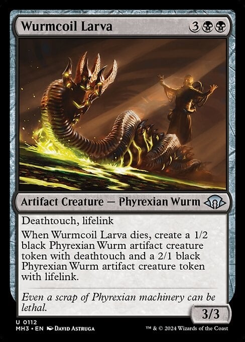 Wurmcoil Larva - Modern Horizons 3-(112)