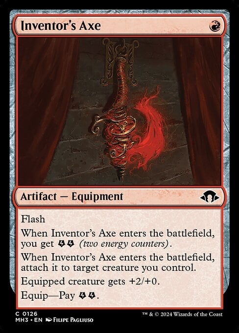 Inventor's Axe - Modern Horizons 3-(126)