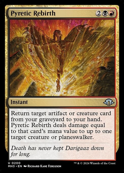 Pyretic Rebirth - Modern Horizons 3-(200)