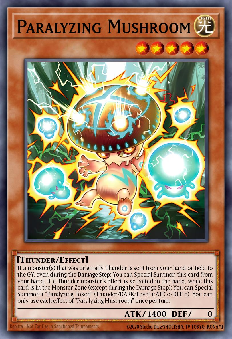 Paralyzing Mushroom - (The Infinite Forbidden) - (INFO-EN025) - (Common)