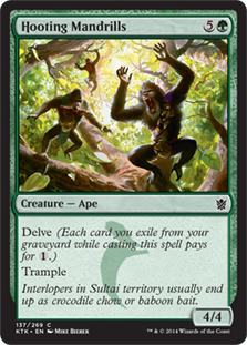 Hooting Mandrills - Khans of Tarkir-(137)