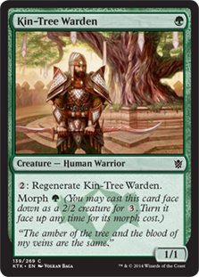 Kin-Tree Warden - Khans of Tarkir-(139)