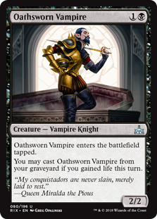 Oathsworn Vampire - Rivals of Ixalan-(080)