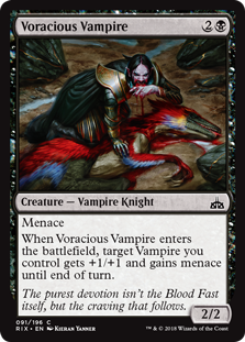 Voracious Vampire - Rivals of Ixalan-(091)