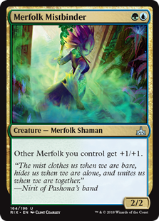 Merfolk Mistbinder - Rivals of Ixalan-(164)