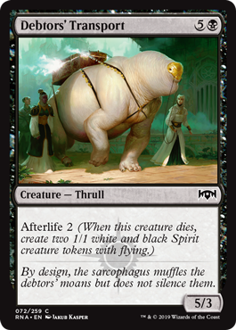 Debtors' Transport - Ravnica Allegiance-(072)
