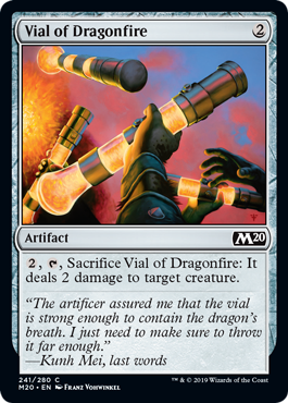 Vial of Dragonfire - Core Set 2020-(241)