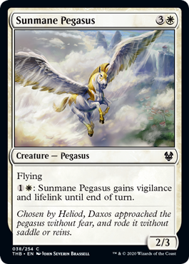 Sunmane Pegasus - Theros Beyond Death-(038)