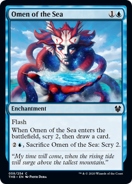 Omen of the Sea - Theros Beyond Death-(058)