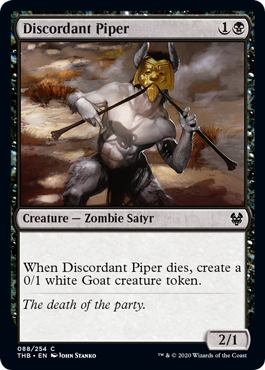 Discordant Piper - Theros Beyond Death-(088)