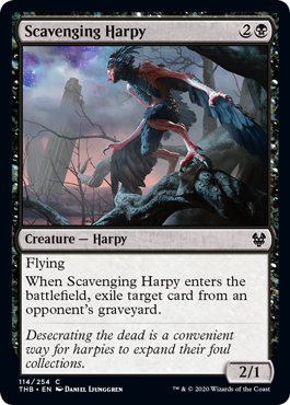 Scavenging Harpy - Theros Beyond Death-(114)