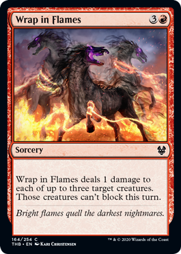 Wrap in Flames - Theros Beyond Death-(164)