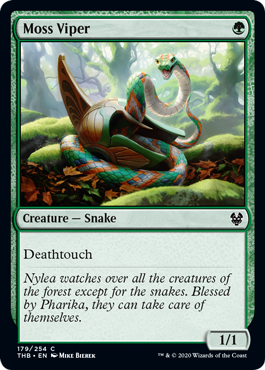 Moss Viper - Theros Beyond Death-(179)