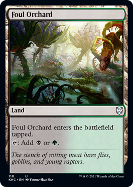 Foul Orchard - Kaldheim Commander-(110)