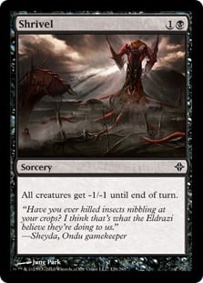 Shrivel - Rise of the Eldrazi-(126)