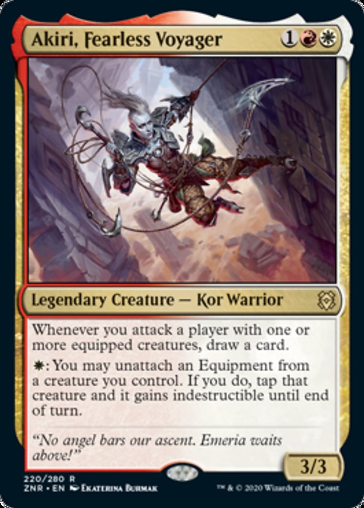 Akiri, Fearless Voyager - Zendikar Rising-(220)