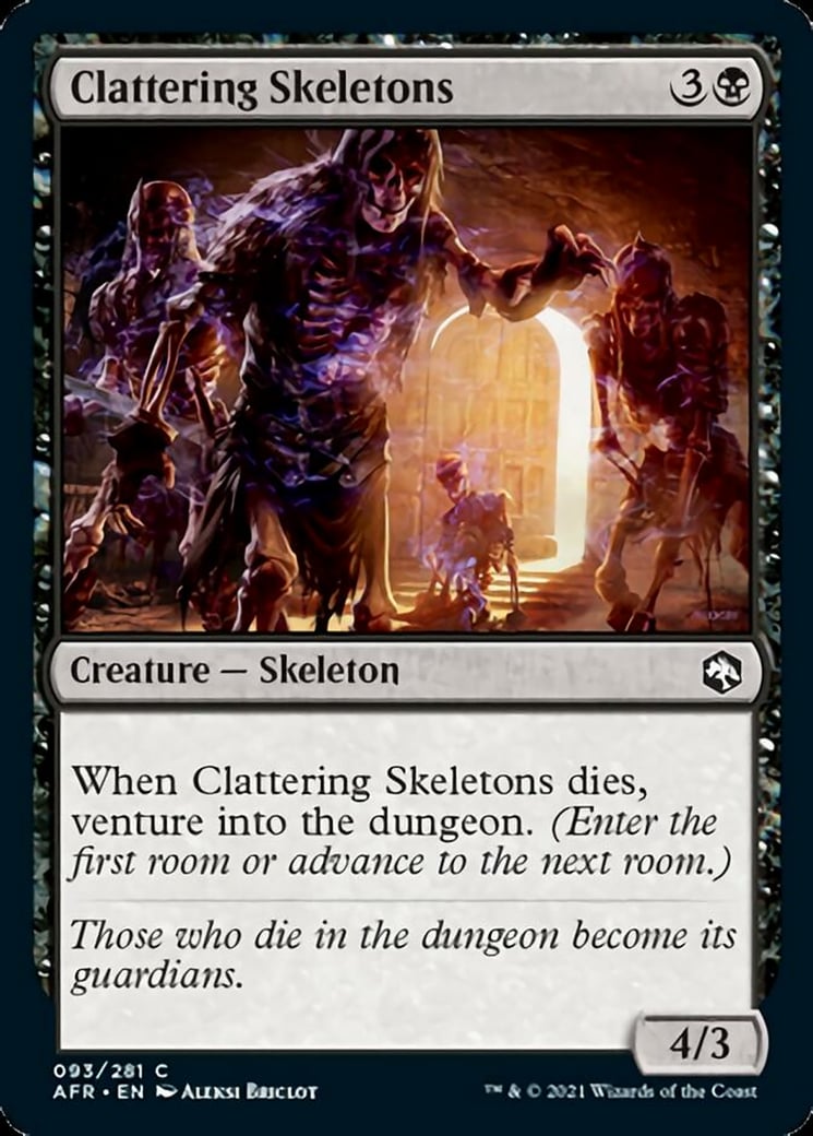 Clattering Skeletons - Adventures in the Forgotten Realms-(093)