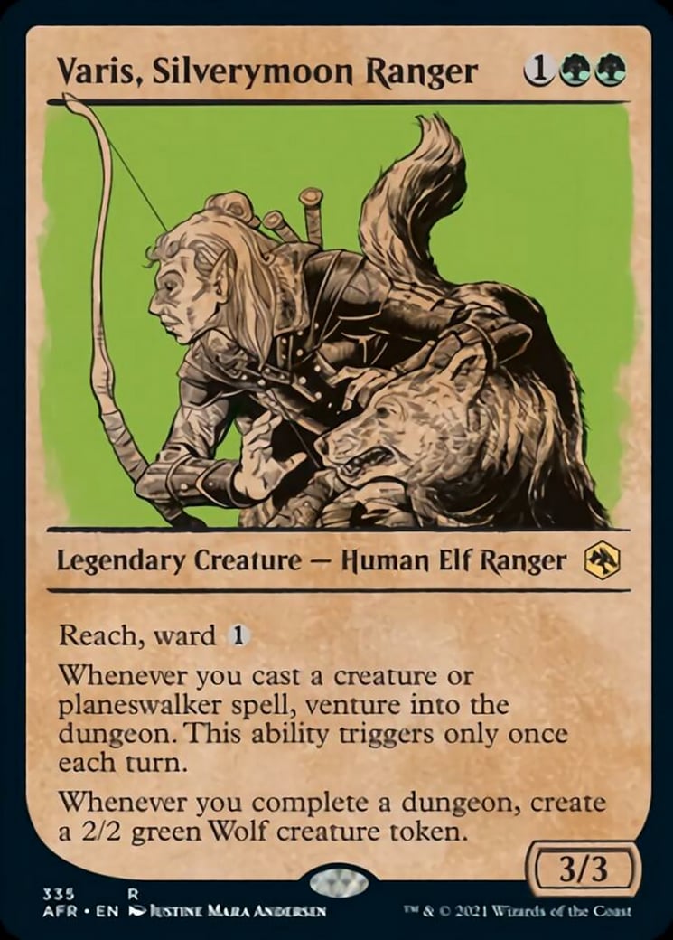Varis, Silverymoon Ranger - Adventures in the Forgotten Realms-(335)