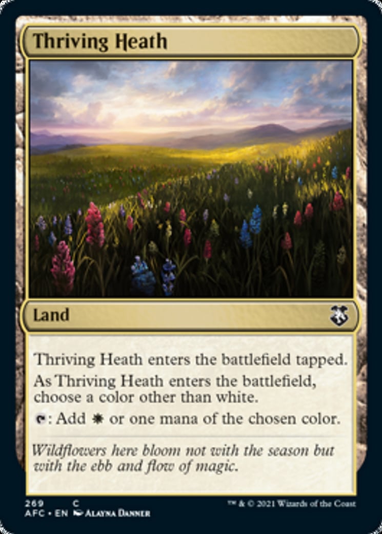 Thriving Heath - Adventures in the Forgotten Realms Commander-(269)