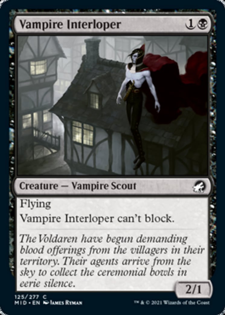 Vampire Interloper - Innistrad: Midnight Hunt-(125)