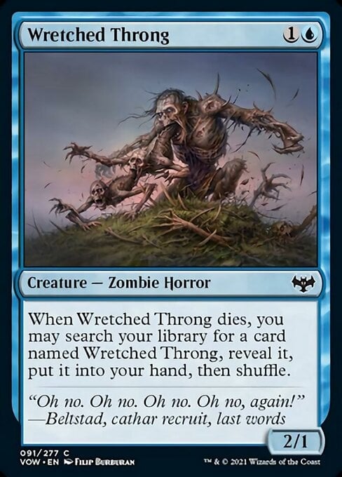 Wretched Throng - Innistrad: Crimson Vow-(091)