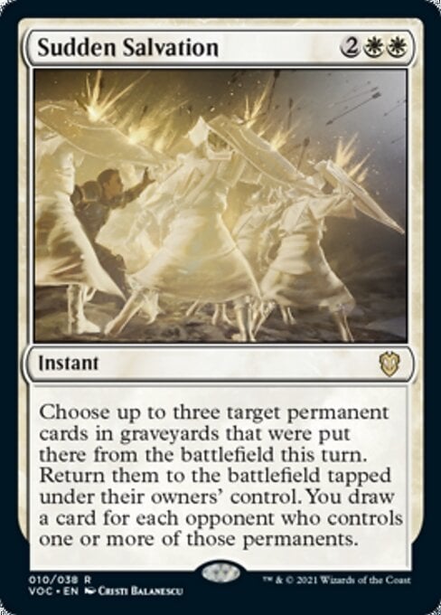 Sudden Salvation - Innistrad: Crimson Vow Commander-(010)