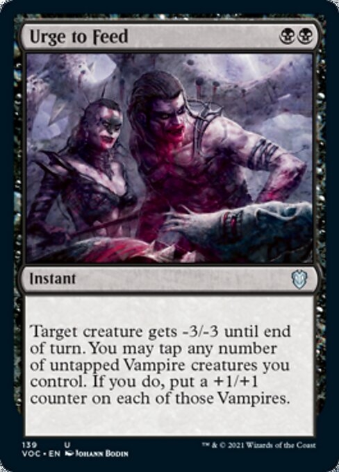 Urge to Feed - Innistrad: Crimson Vow Commander-(139)