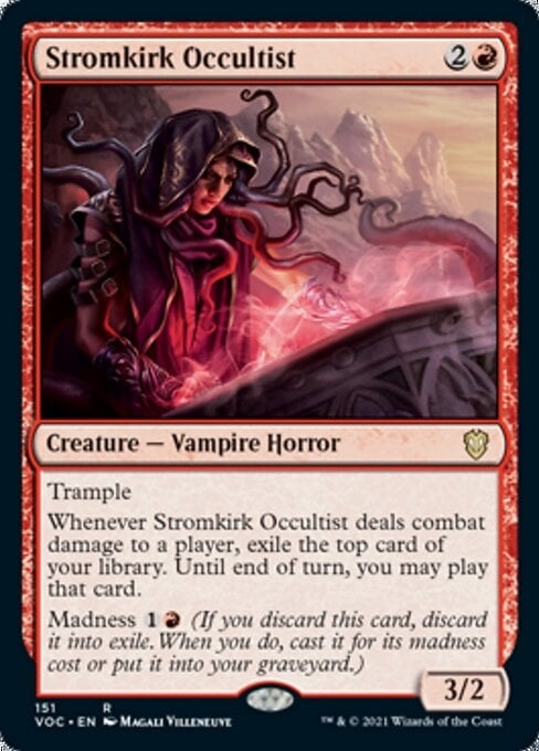 Stromkirk Occultist - Innistrad: Crimson Vow Commander-(151)