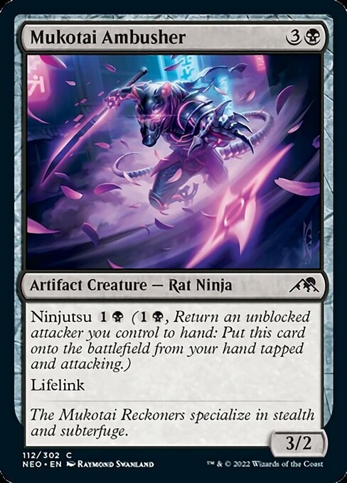 Mukotai Ambusher - Kamigawa: Neon Dynasty-(112)