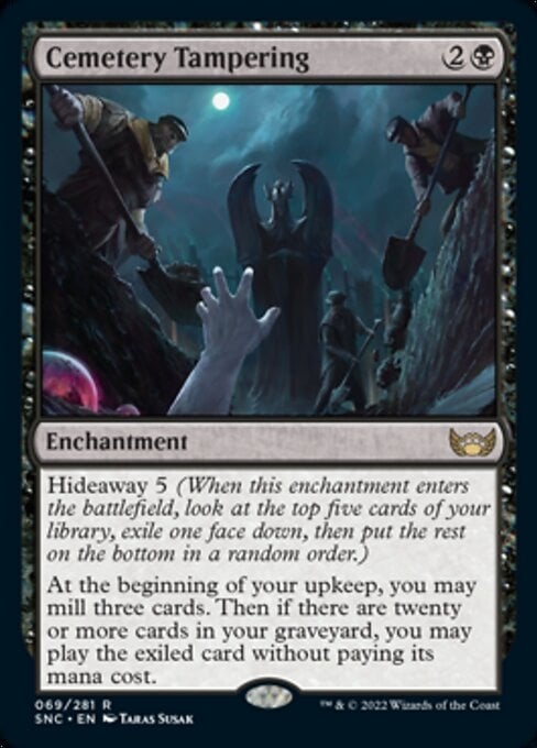Cemetery Tampering - Streets of New Capenna-(069)-Foil