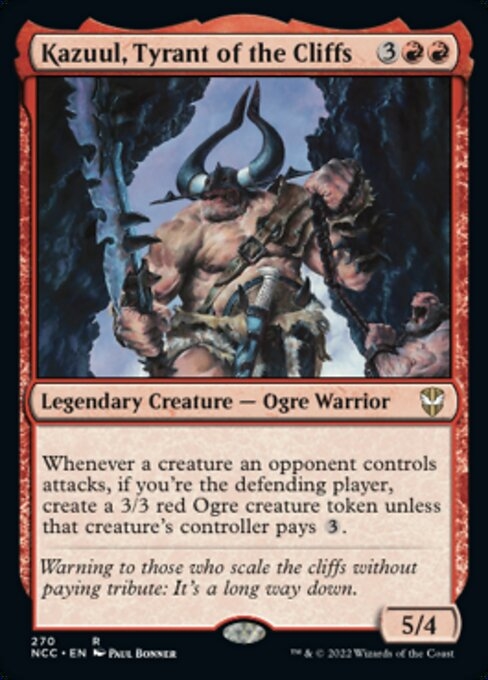 Kazuul, Tyrant of the Cliffs - Streets of New Capenna Commander-(270)