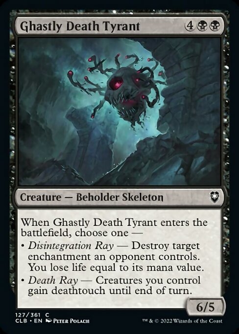 Ghastly Death Tyrant - Commander Legends: Battle for Baldur's Gate-(127)