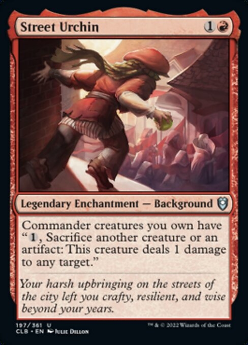 Street Urchin - Commander Legends: Battle for Baldur's Gate-(197)