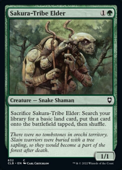 Sakura-Tribe Elder - Commander Legends: Battle for Baldur's Gate-(832)