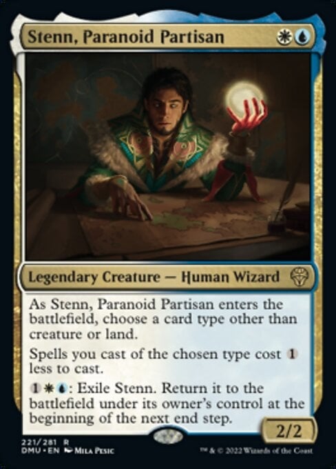 Stenn, Paranoid Partisan - Dominaria United-(221)