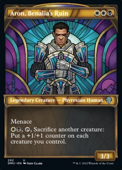 Aron, Benalia's Ruin - Dominaria United-(292)-Foil